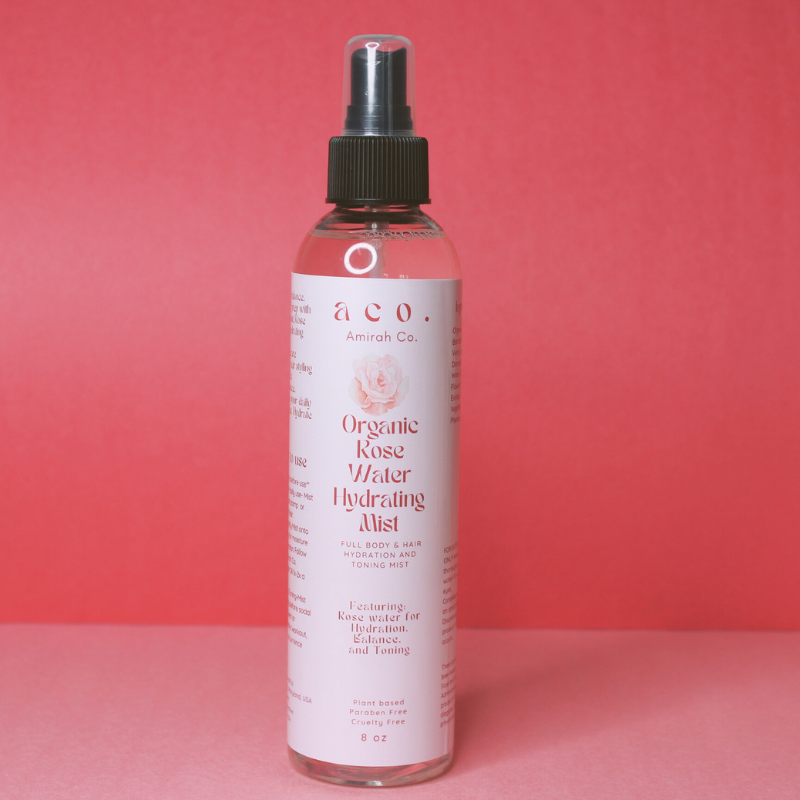 Organic Rose Water Hydrating Mist