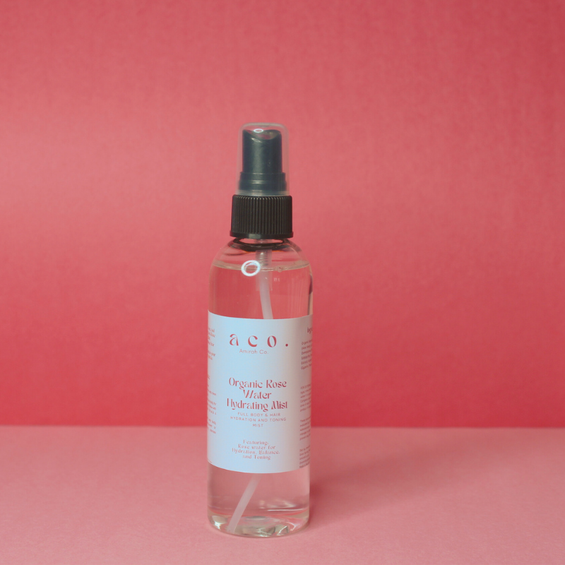 Organic Rose Water Hydrating Mist